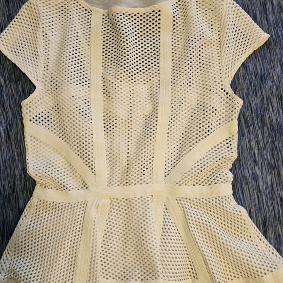 Bebe Peplum Top-Size Small - Picture 15 of 16